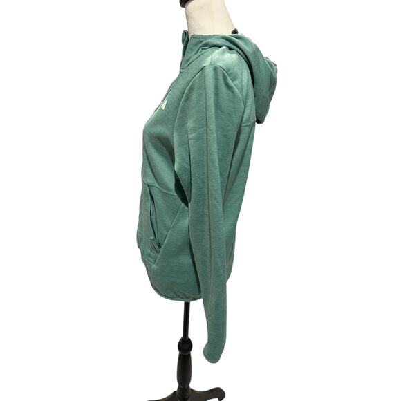 The North Face Green Zipper Jacket Women's Medium - Picture 3 of 3